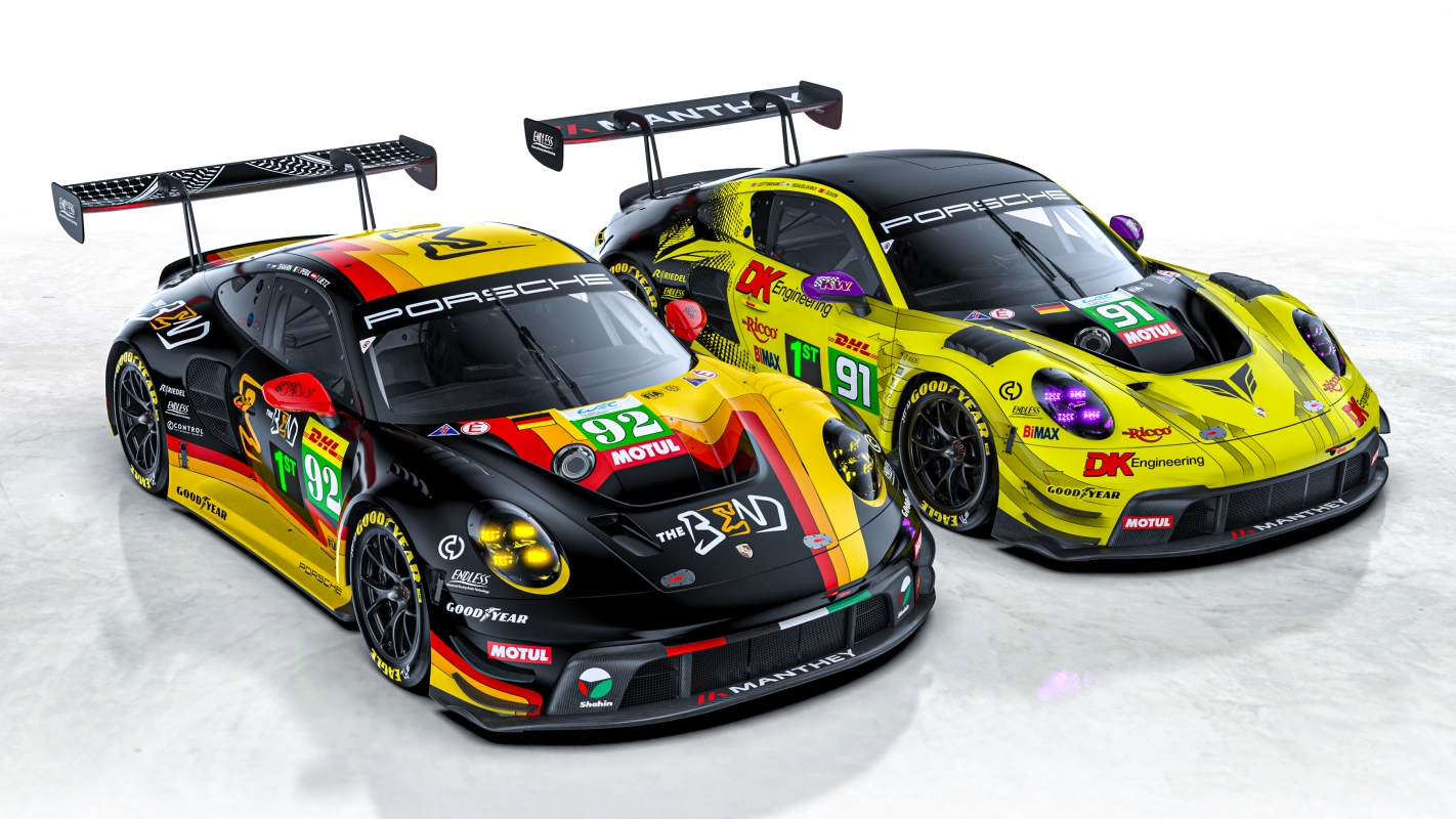 Manthey reveals new Porsche 911 LMGT3 R line-up for 2026 WEC as the German team targets a third consecutive LMGT3 title.