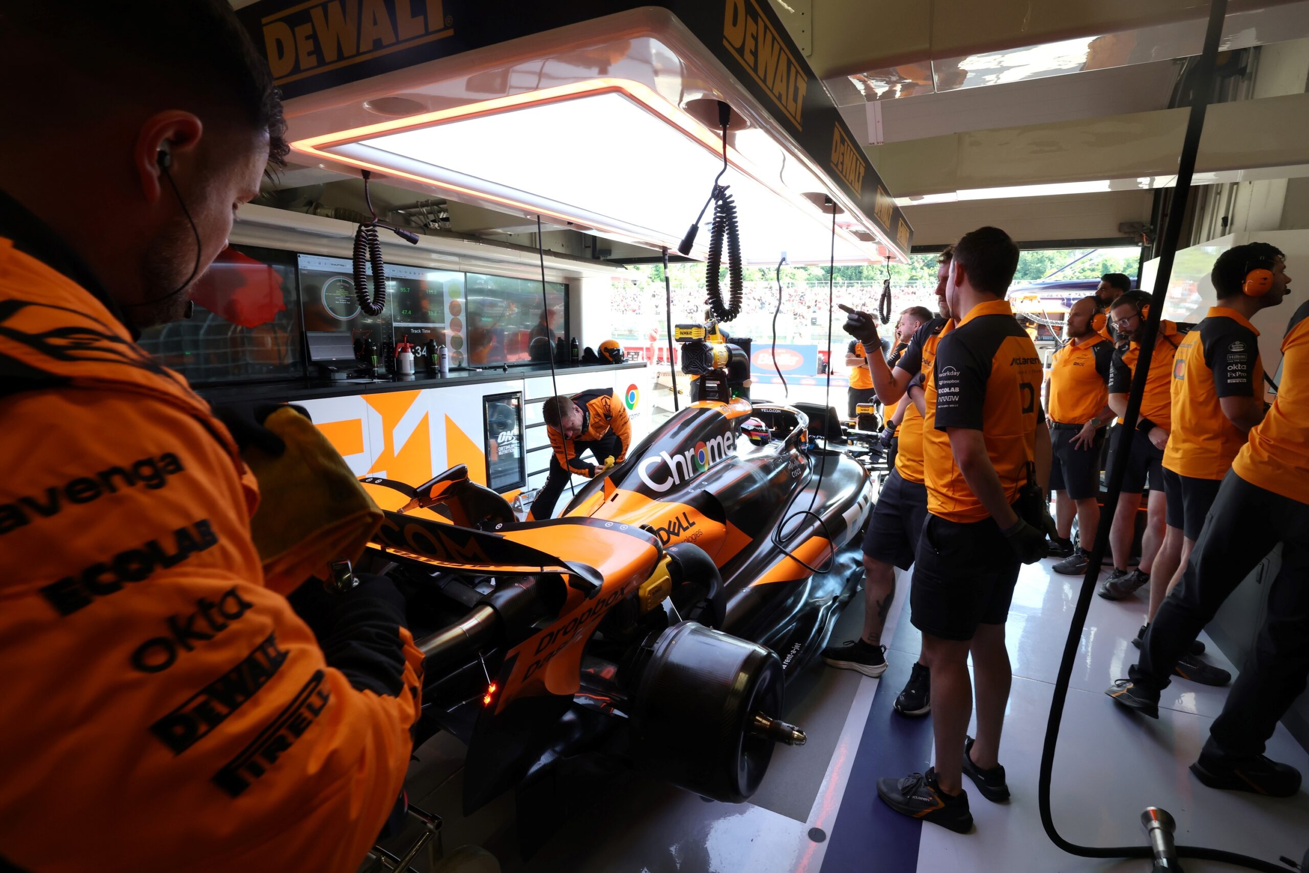 McLaren rumoured to be slower after Technical Directive was issued prior to Imola.
