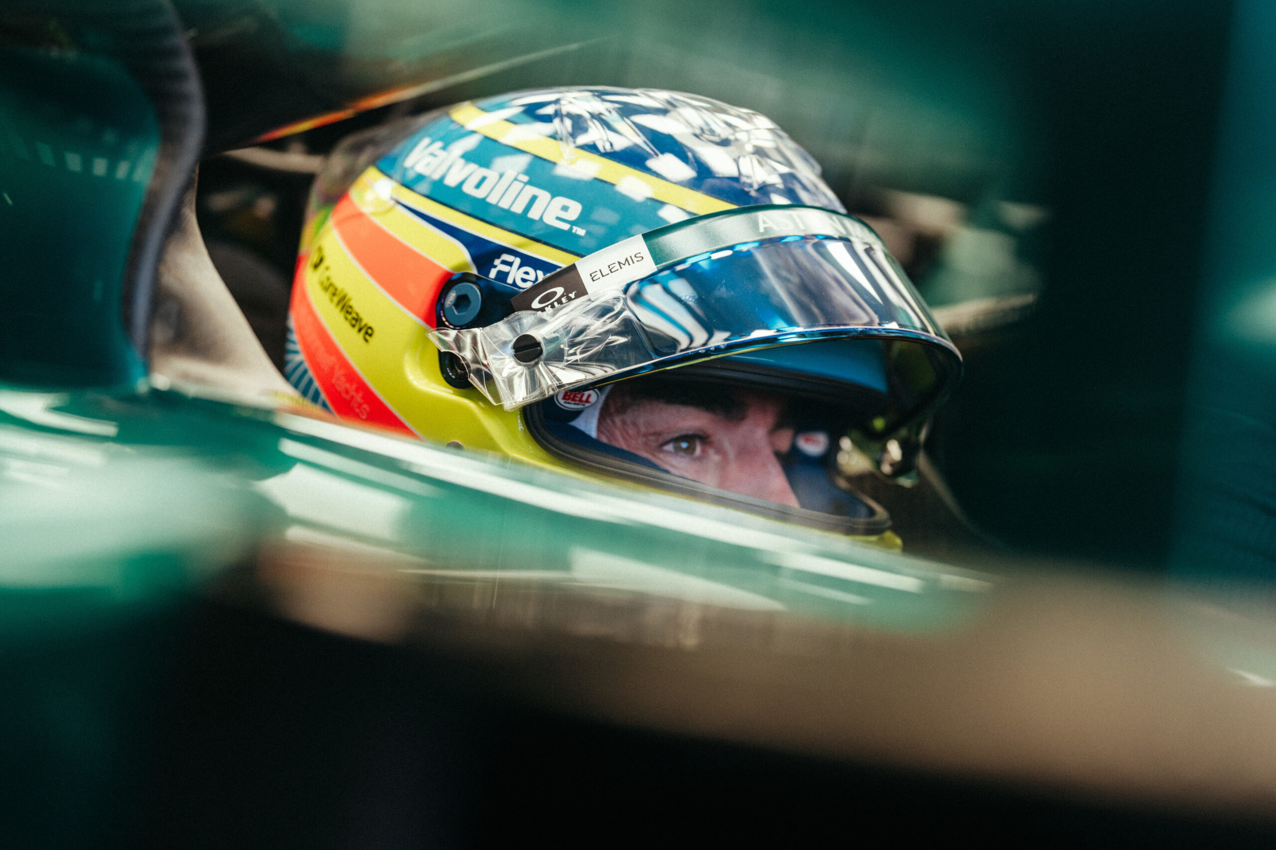 Aston Martin's Fernando Alonso suffered his fourth consecutive F1 Mexico City GP DNF last sunday