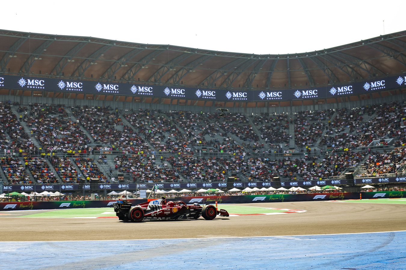 Lewis Hamilton and Charles Leclerc discuss Ferrari’s performance after F1 Mexico GP Practice at the Autódromo Hermanos Rodríguez.