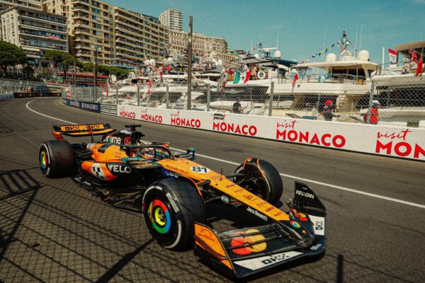 Oscar Piastri of McLaren scoring third place in the F1 Monaco GP