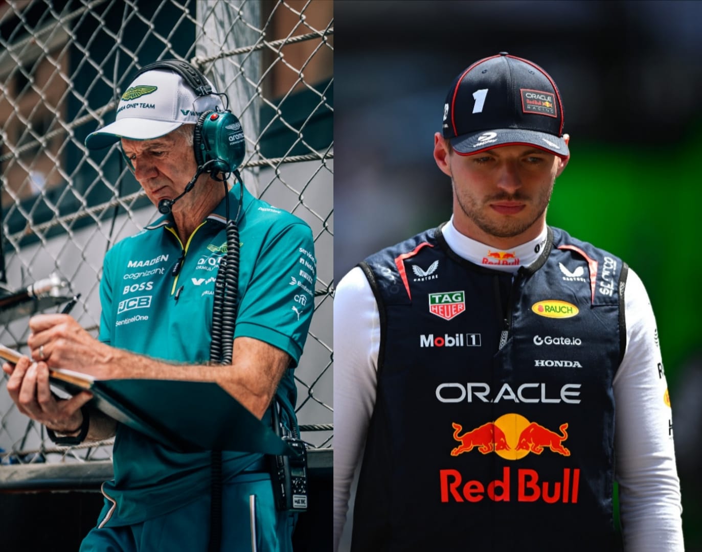 Adrian Newey speaks about rumours of Max Verstappen joining the Aston Martin family