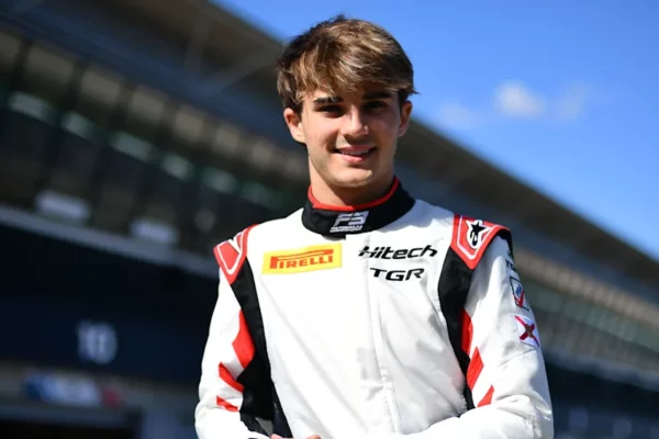 Nikita Johnson has made the step up to Hitech TGR for the 2025 FIA F3 British GP at SIlverstone, following his F3 debut last weekend.