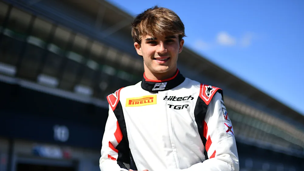 Nikita Johnson has made the step up to Hitech TGR for the 2025 FIA F3 British GP at SIlverstone, following his F3 debut last weekend.