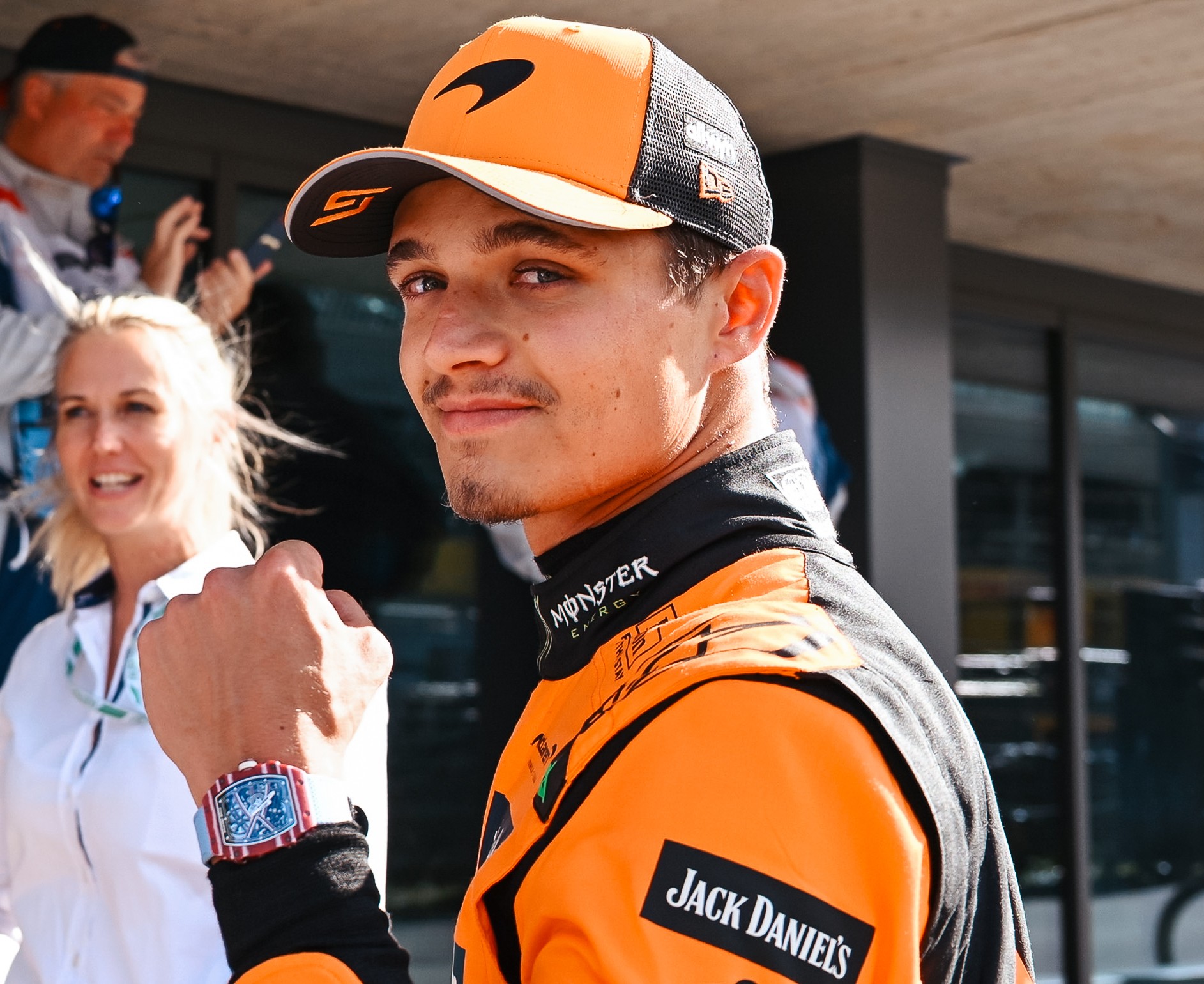 McLaren's Lando Norris took P1 in the F1 Austrian GP Qualifying session