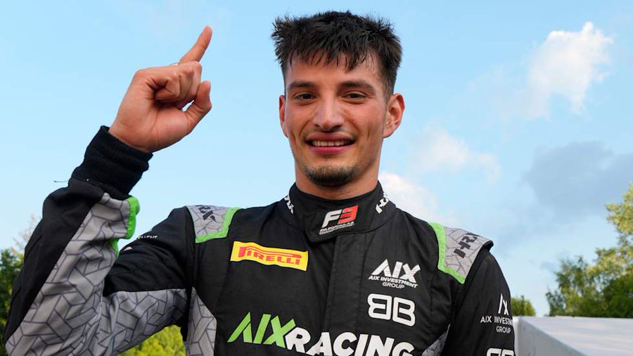 Brad Benavdes was unable to capitalise on his pole start after poor weather disrupted the F3 Feature Race at the 2025 Belgian GP