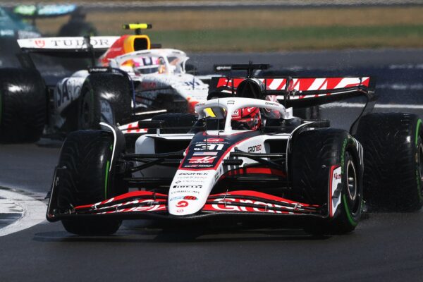 Ocon rues Haas tyre strategy and Bearman collision at F1 British GP Haas' Esteban Ocon fighing on track at the F1 British GP race