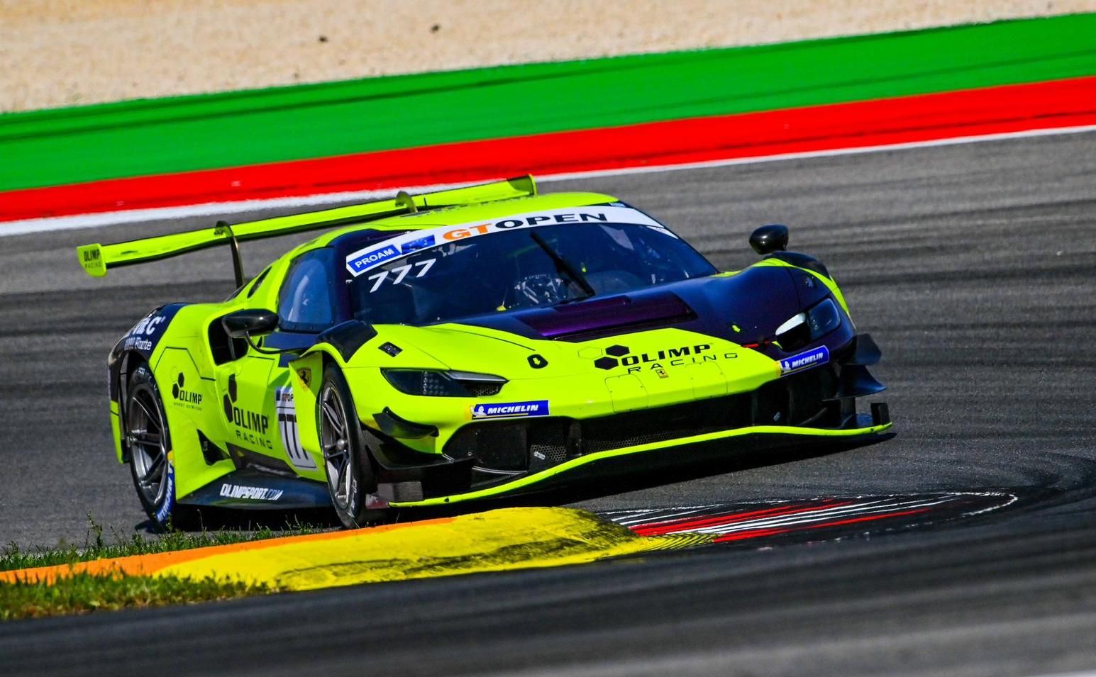 Olimp Racing confirms two Ferrari 296 GT3 entries for 2026 GT Open, maintaining drivers and targeting Pro-Am and Am success.
