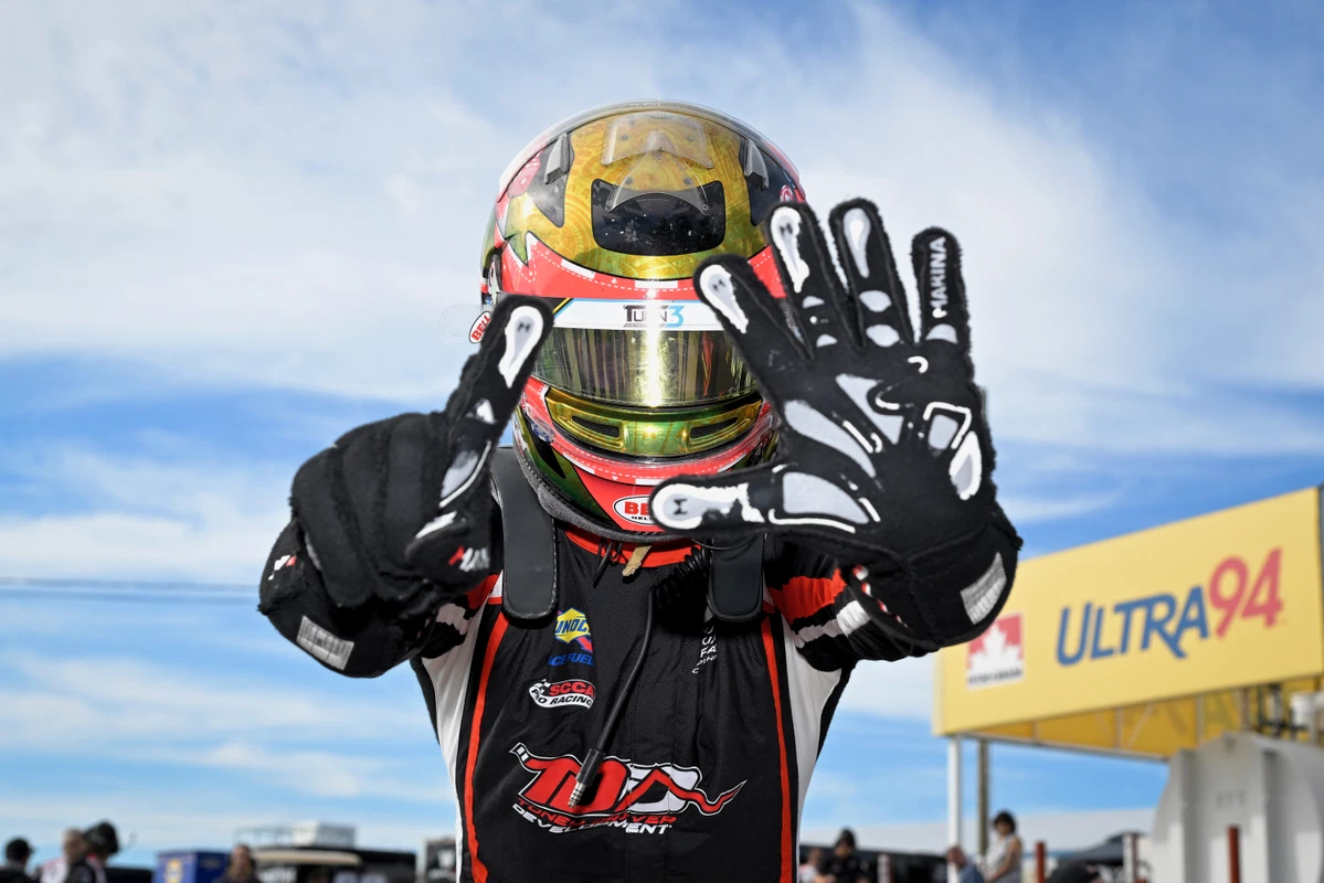 Golan leads Papasavvas by 10.5 points after 2026 FRAC Round 6 at CTMP, as Toney also extends its Teams’ lead.