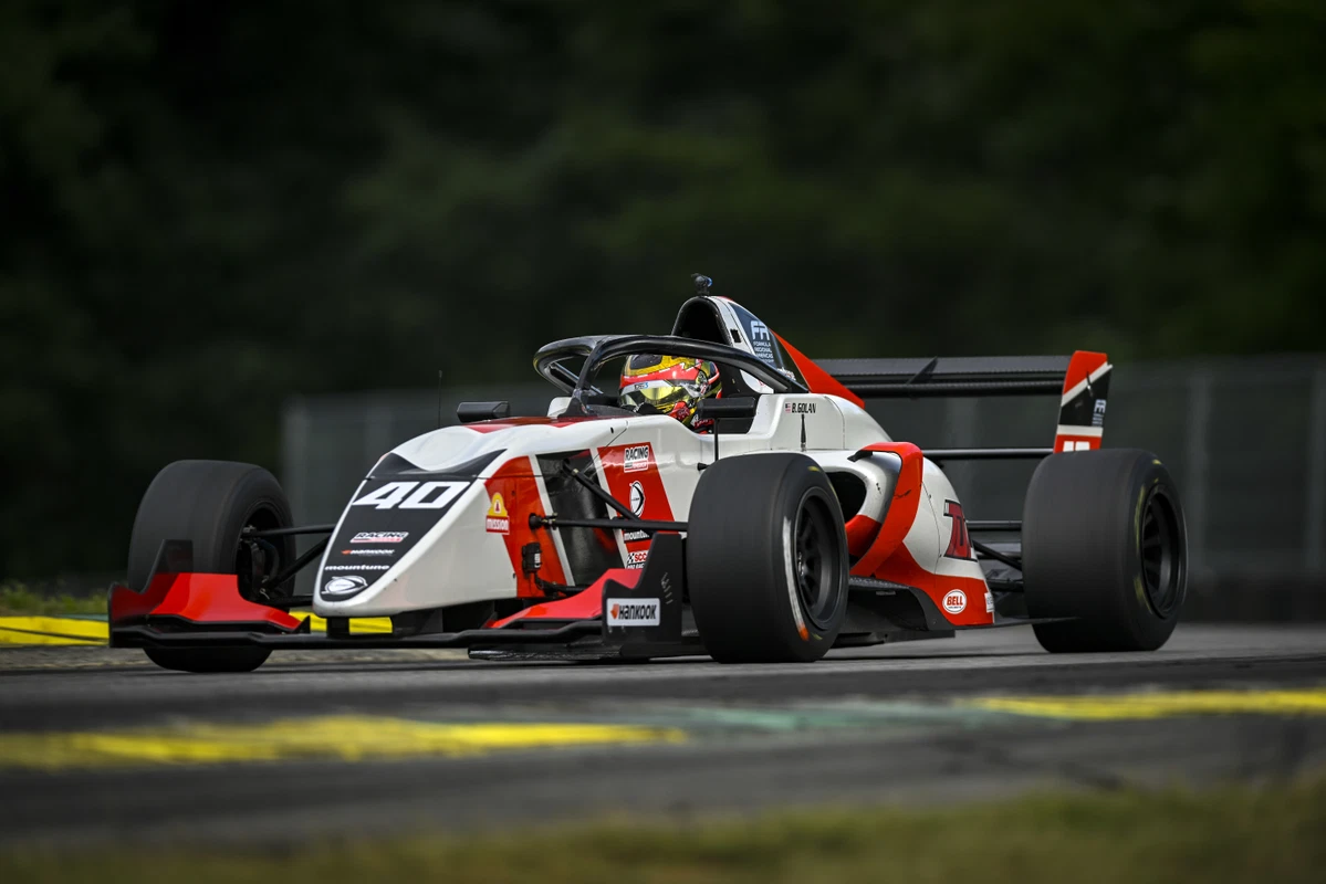 Brady Golan clinches the 2026 FRAC title at VIR as he and Kekai Hauanio split victories in the penultimate round of the season.