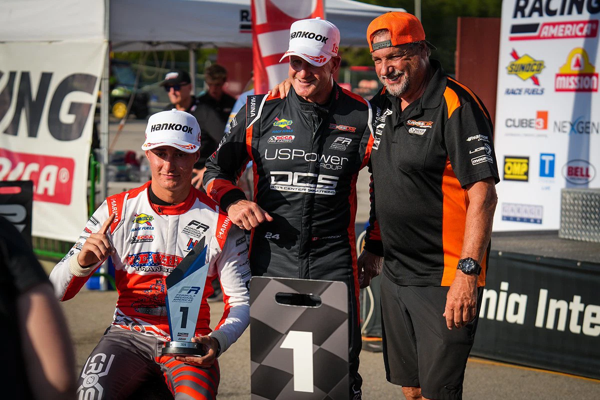 Crosslink takes a 2026 FRAC win, three overall podiums and a Masters sweep at VIR as its Teams’ and Masters title fights head to Barber.