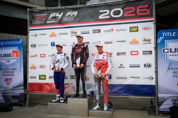 Crosslink Motorsports claimed multiple podiums, a Masters win and strong 2026 FRAC points across its six-car line-up during the IMS round.