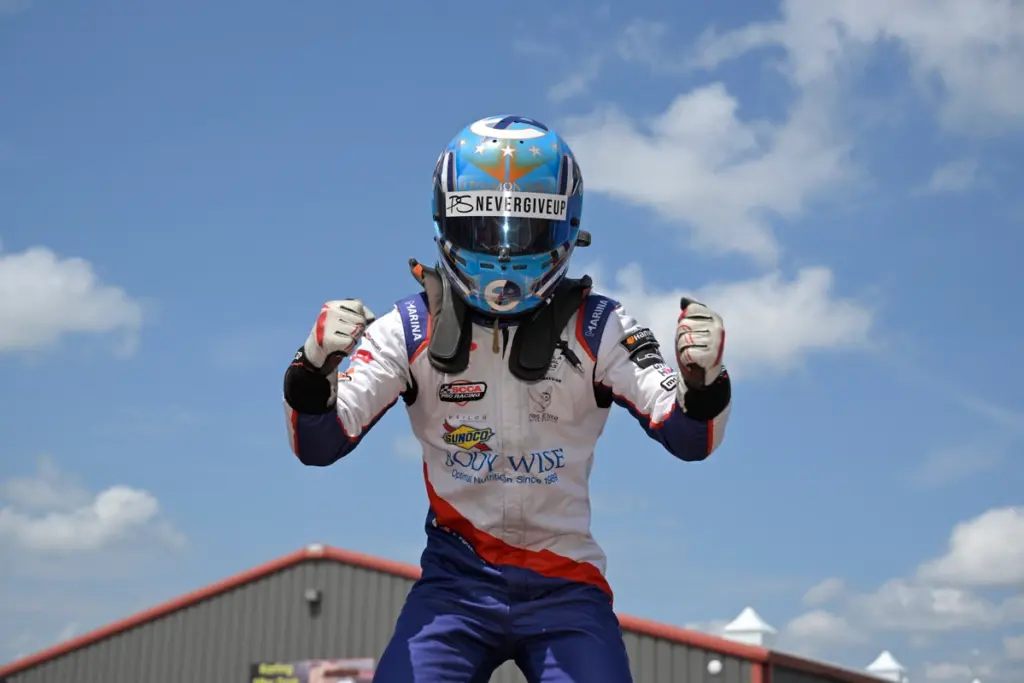 Powers, Shipman and Papasavvas share the 2026 FRAC wins at NJMP as Papasavvas recovers from Race 1 retirement to win the finale.