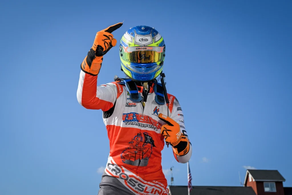 Brady Golan clinches the 2026 FRAC title at VIR as he and Kekai Hauanio split victories in the penultimate round of the season.