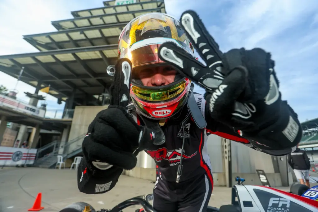 Brady Golan takes pole and sweeps all three 2026 FRAC races at Indianapolis as Papasavvas, Shipman and Hauanio complete the podiums.