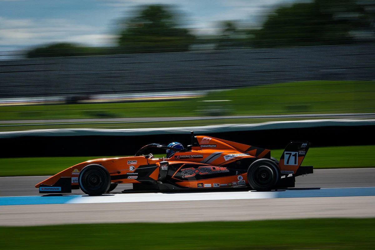 2026 FRAC leader Evagoras Papasavvas targets a strong CTMP debut after recovering from a difficult NJMP opener to win Race 3.