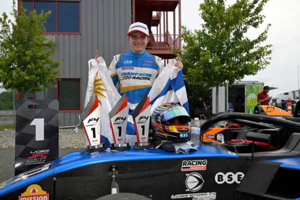 2026 | F4 U.S. | New Jersey | Irazú sweeps NJMP to take championship lead Gastón Irazú sweeps all three F4 U.S. races at NJMP and seizes the 2026 championship lead, while Kiwi Motorsport keeps the teams' lead.
