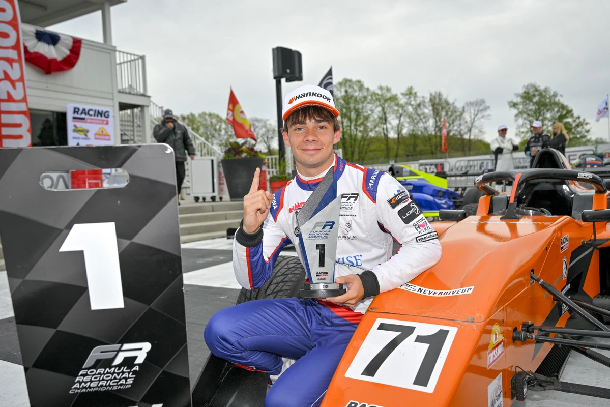 Papasavvas takes 2026 FRAC points lead after Road America podium and win as weather shortens the second event weekend.