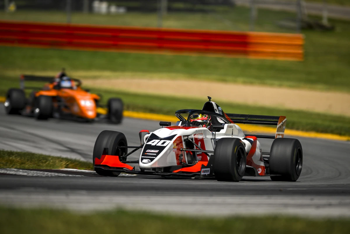 Kekai Hauanio claimed his maiden FRAC win before Evagoras Papasavvas triumphed at home during Round 3 at Mid-Ohio in 2026.