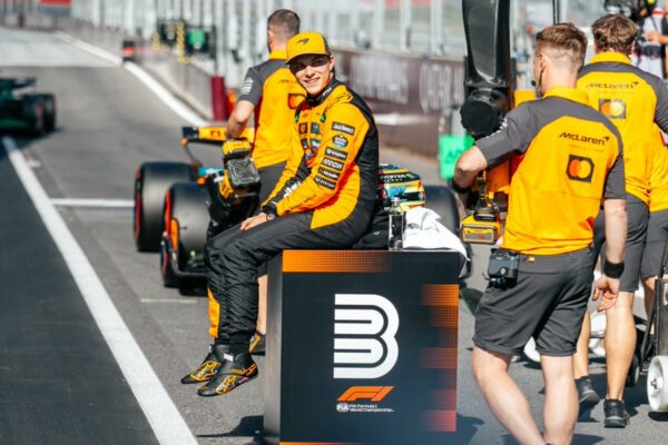 Oscar Piastri after qualifying P3 for the F1 Austrian GP