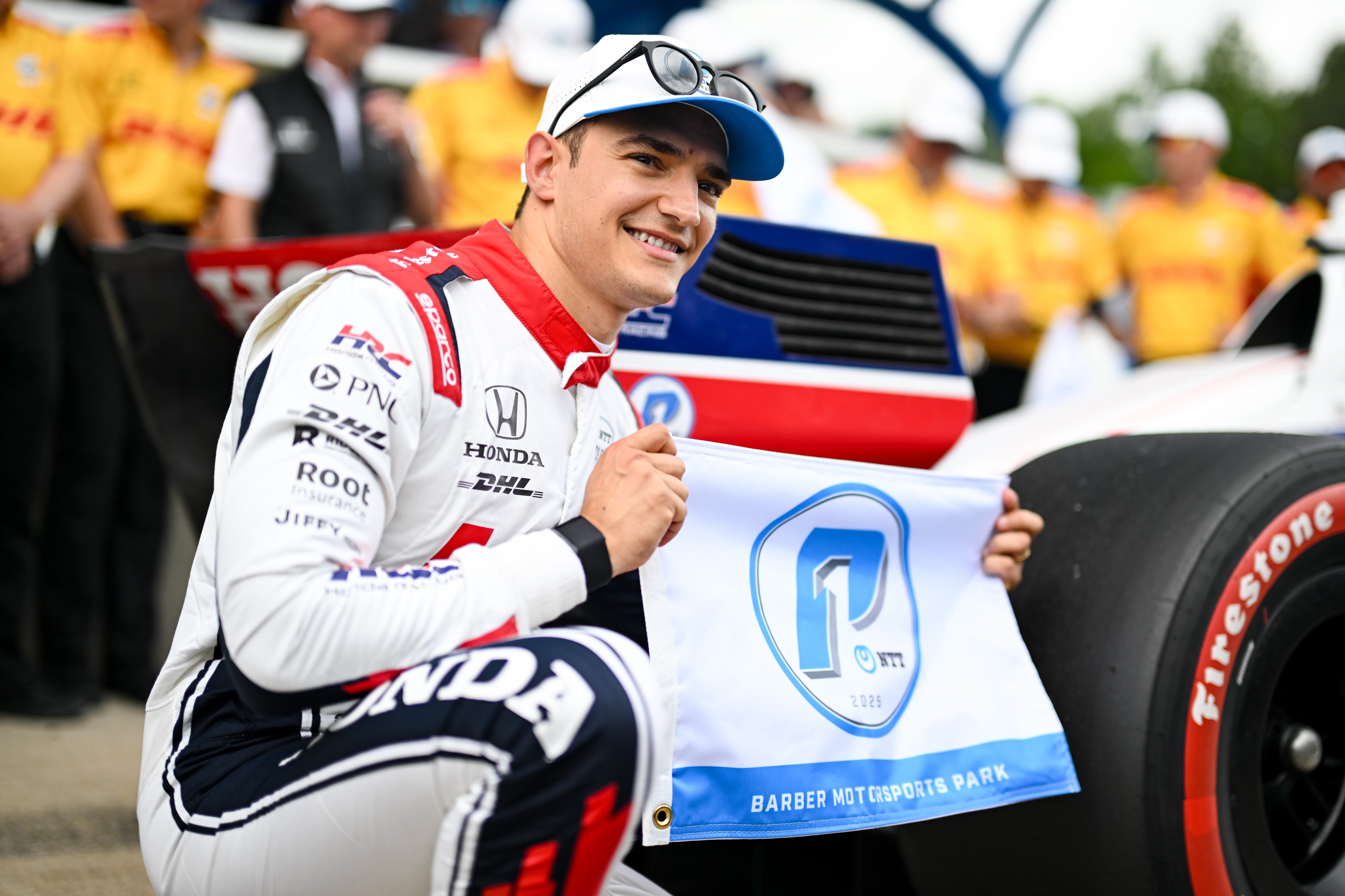 Álex Palou grabbed pole position for the Barber round of the 2025 IndyCar series