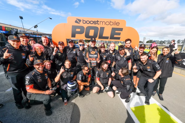 Matt Payne secures pole position in Race 13 Qualifying at Christchurch in the 2026 Supercars Championship.
