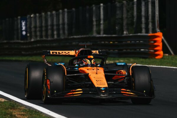 Oscar Piastri momentarily inherited second place late on at the 2025 F1 Italian GP after his McLaren team-mate and title rival Lando Norris suffered a slow pit stop in the closing stages and rejoined in third, after holding second for much of the race.