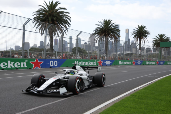 Cadillac F1 2026 Australian GP Qualifying Sergio Perez Cadillac Formula 1 car at Albert Park