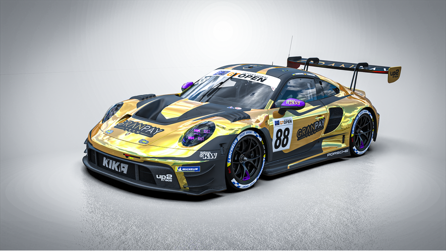Granpay Team by up2race joins the 2027 International GT Open with Kikireshko and Heinemann sharing a Porsche 911 GT3 R for Pro-Am.