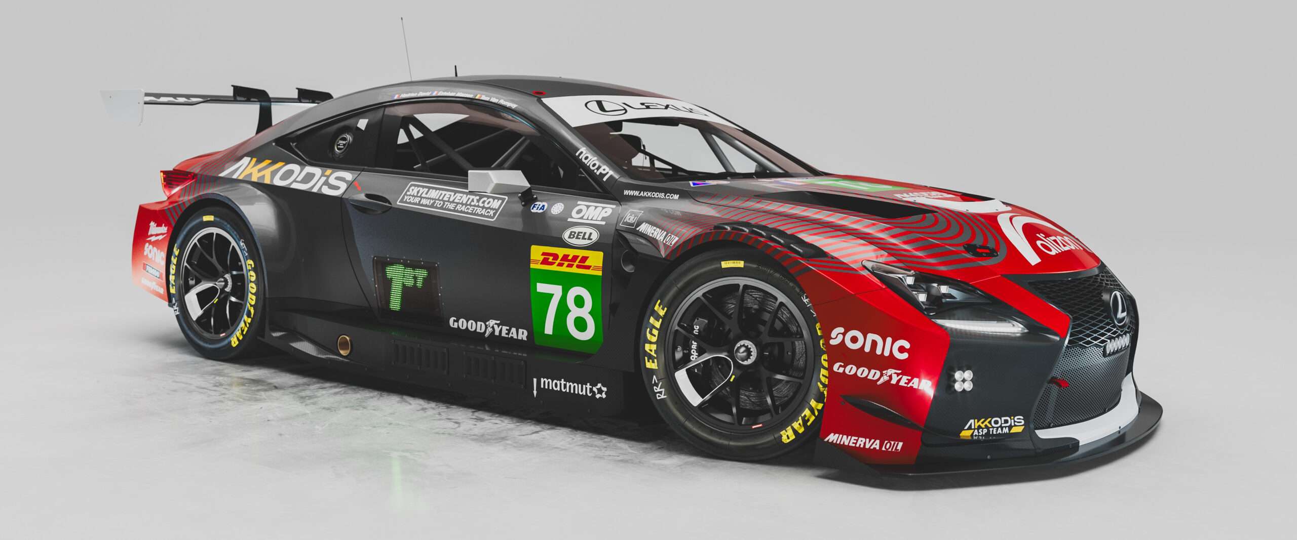 Akkodis ASP Team reveals a bold new Lexus RC F LMGT3 design ahead of the 2026 FIA WEC season and its LMGT3 title challenge.