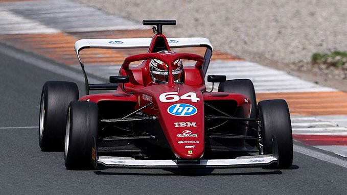 Maya Weug competing in the 2025 F1 Academy Championship