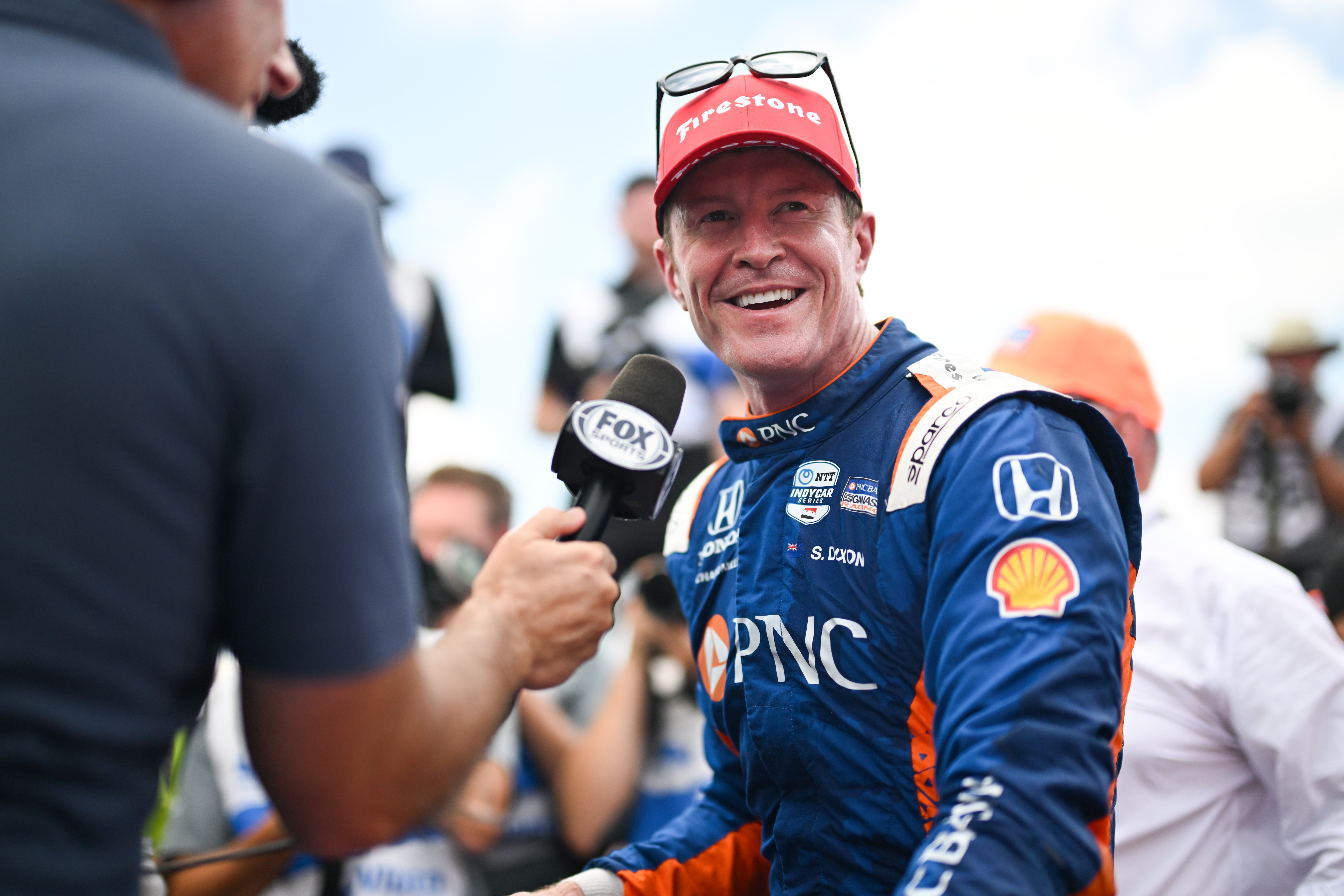 Scott Dixon comments on extending his win-streak with a victory at Mid-Ohio