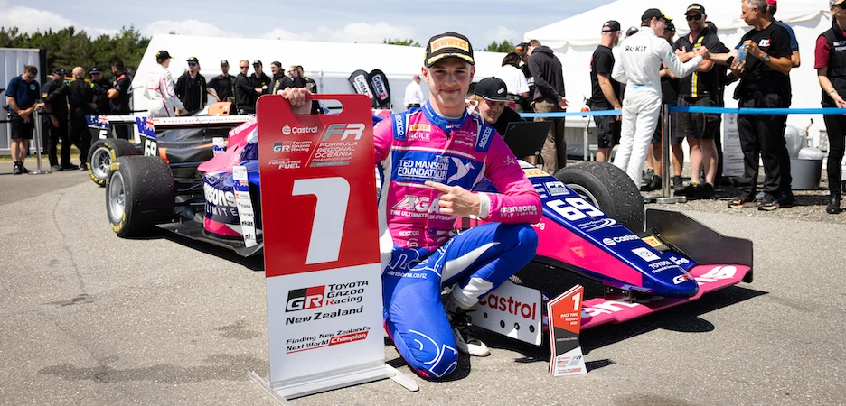 New Zealand’s Sebastian Manson confirms his place on the 2026 CTFROT grid with M2 Competition, aiming to build on a strong 2025 season.