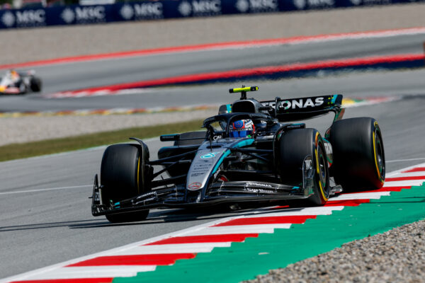 Andrea Kimi Antonelli of Mercedes during the F1 Spanish GP