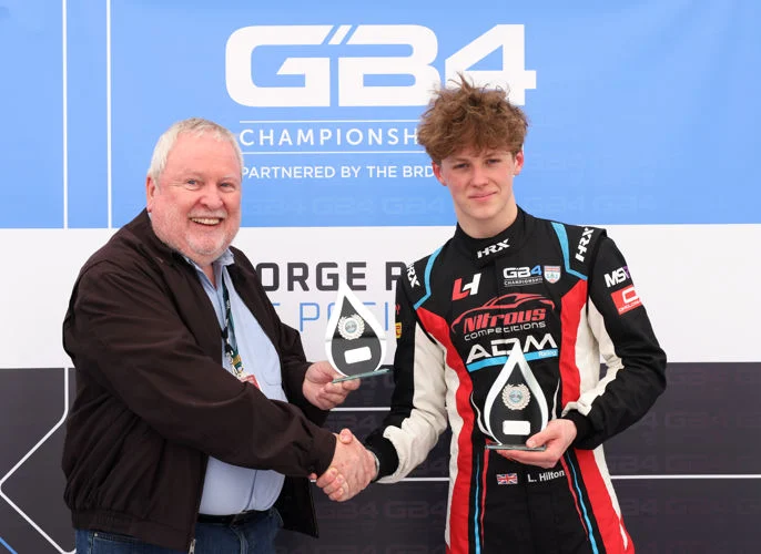 Luke Hilton takes both GB4 poles at Silverstone in tightly contested Qualifying, heading a 29-car grid for the 2026 season opener.
