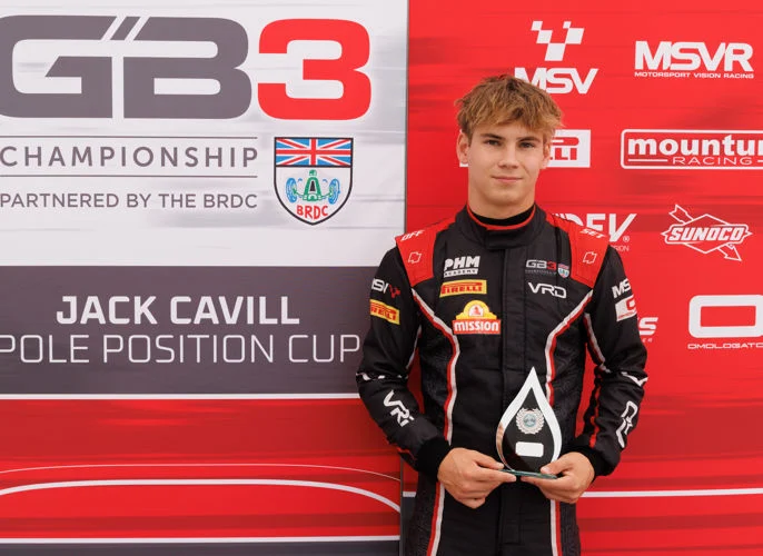 Nikita Bedrin reflects on bouncing back from Q1 frustration to claim 2026 GB3 Race 2 pole at the Hungaroring.