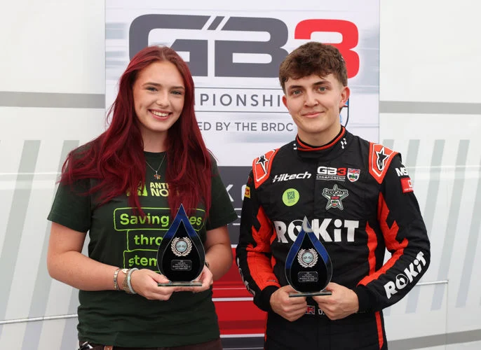 Deagen Fairclough celebrates his maiden GB3 poles at Silverstone and targets victory after a difficult opening half of the season.