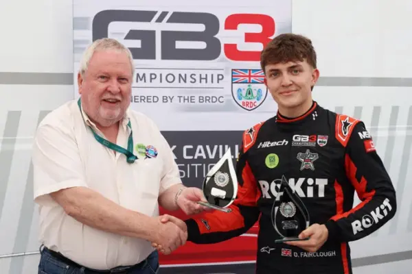 Deagen Fairclough claims two GB3 poles at Silverstone, joins the Jack Cavill Pole Position Cup battle and converts both into wins.