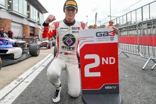 Fu targets further GB3 success after breakthrough 2026 Brands Hatch podium Yuhao Fu celebrates his first GB3 podium at Brands Hatch in 2026 after finishing second, and targets another podium or a win at Barcelona.