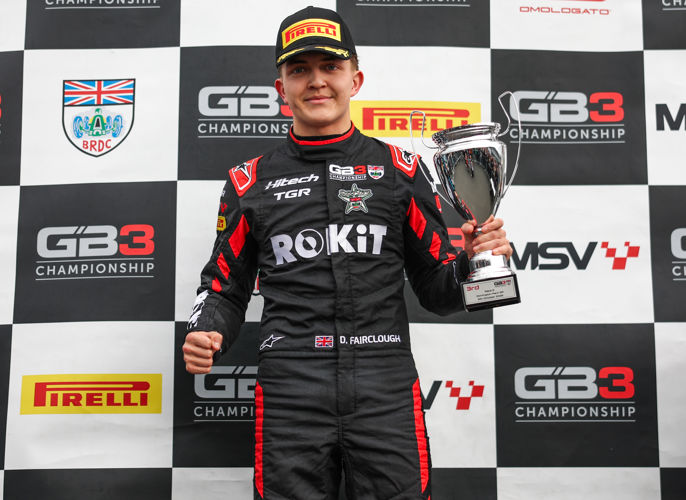 Deagen Fairclough, 2025 GB3 Race 2, P3, Donington Park
