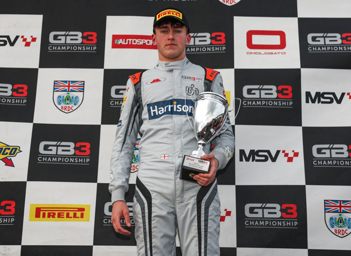 Bart Harrison, P2, Race 3, 2025 GB3 Donington Park