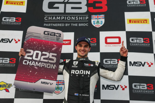 Alex Ninovic, Rodin Motorsport, 2025 GB3 Title, claimed at Donington Park