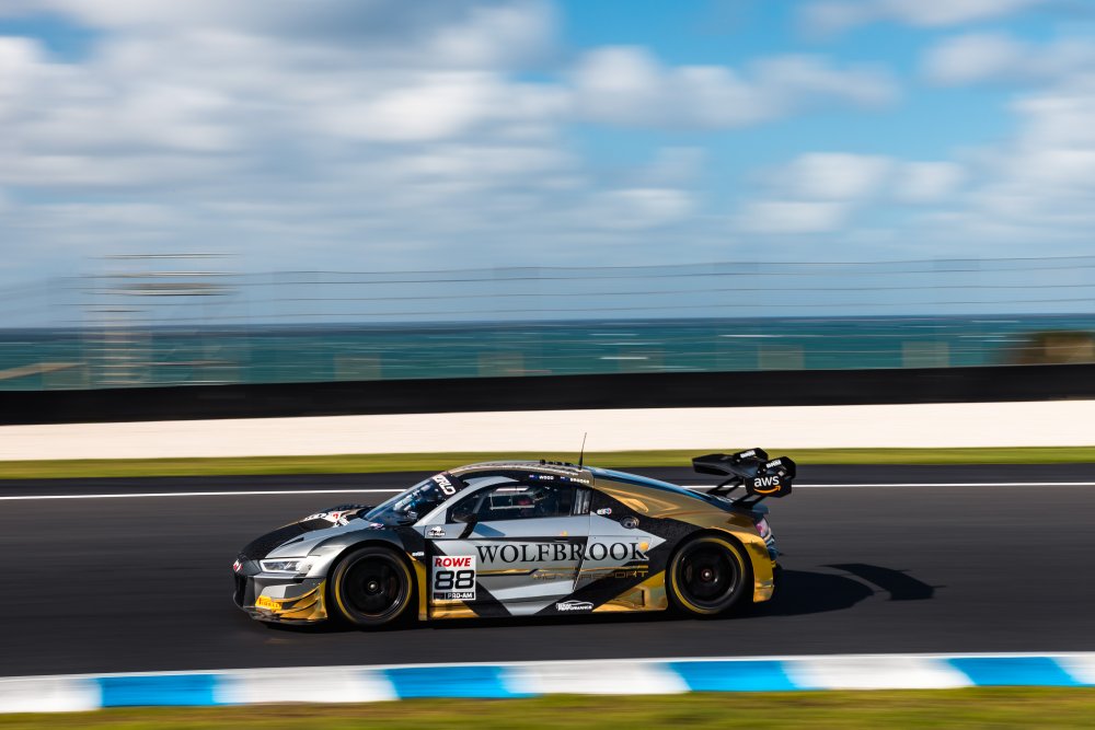 Ryan Wood and Steve Brooks top both opening practice sessions at Phillip Island in the 2026 GT World Challenge (GTWC) Australia.