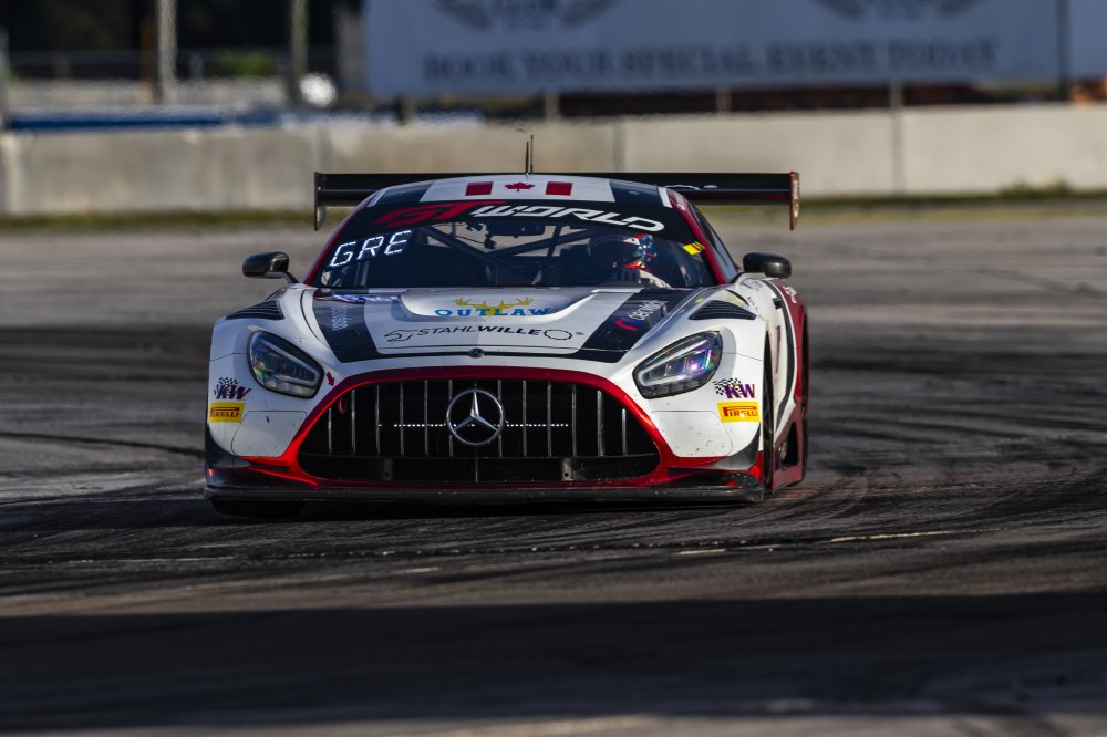 The 2026 GTWC America standings after Sebring show JMF leading Pro, GMG Racing ahead in Pro-Am, and AF Corse clear in Am.