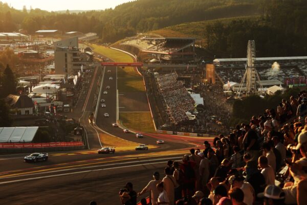 Preining passes Nielsen to lead after 16 hours at 2026 24H Spa, with Engel third as Ferrari, Porsche and Mercedes-AMG fight on for victory.