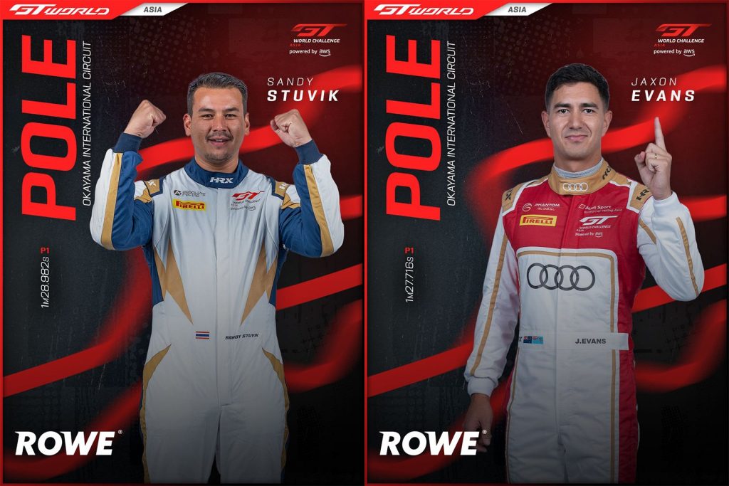 Audi sweeps both GTWC Asia races at Okayama as Lu Wei turns a four-point deficit into a 22-point championship advantage.
