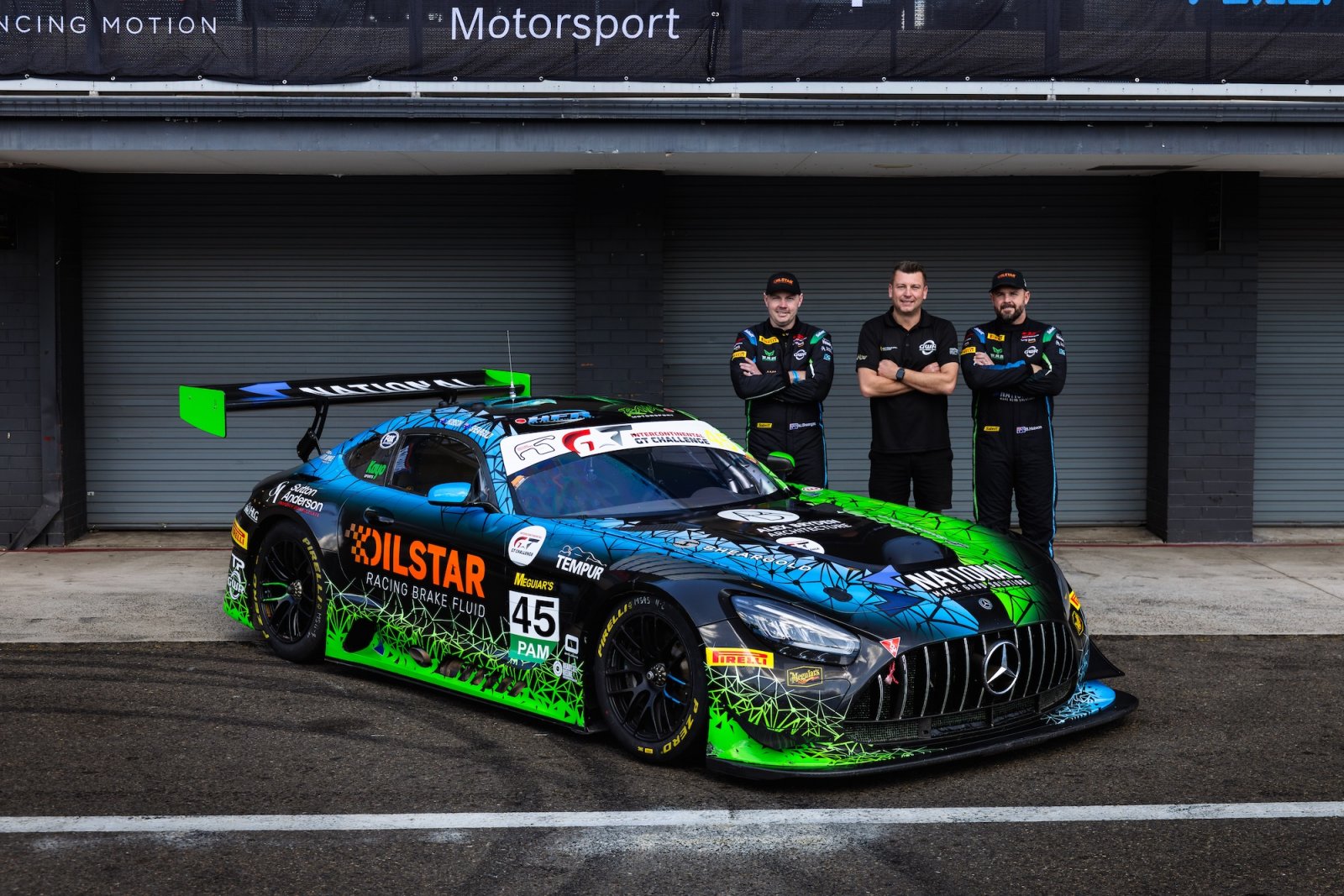 GWR Australia/RAM returns to GTWC Australia with Sheargold and Hobson for the final two rounds at Sydney and Adelaide this season.