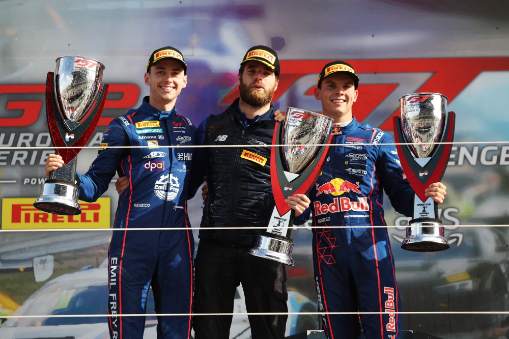 Green and Vermeulen win the 2026 GTWC Europe Sprint Cup Race 2 at Zandvoort as Buus and Feller take a six-point championship lead.