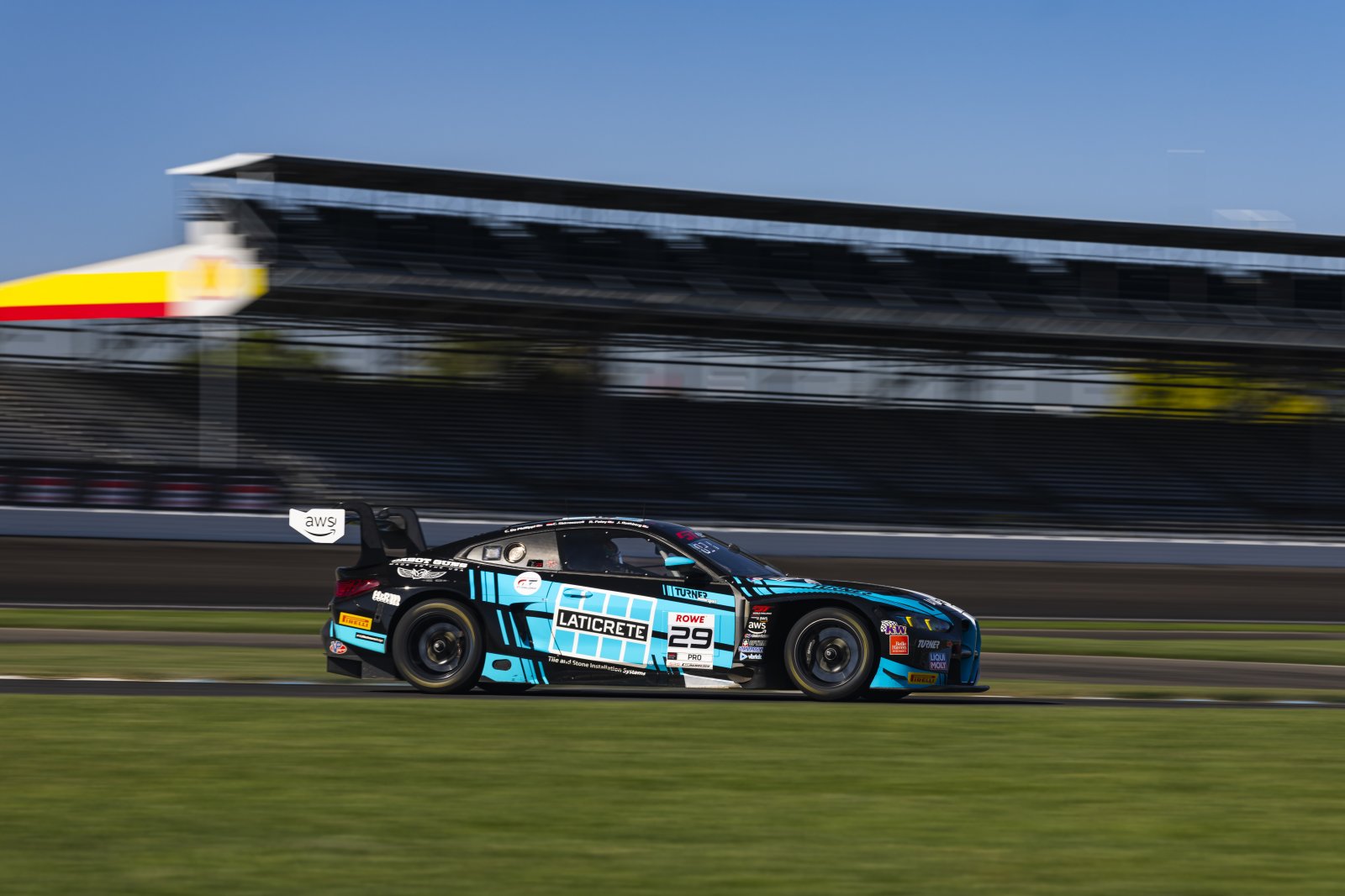 Turner Motorsport tops Indianapolis 8 Hour qualifying as Foley, Rothberg and De Phillippi lead 10 crews into Superpole.