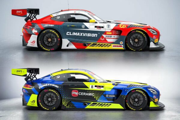 Climax Racing enters two Mercedes-AMG GT3s in 2026 GTWC Asia with new Silver-Am and Am pairings confirmed.